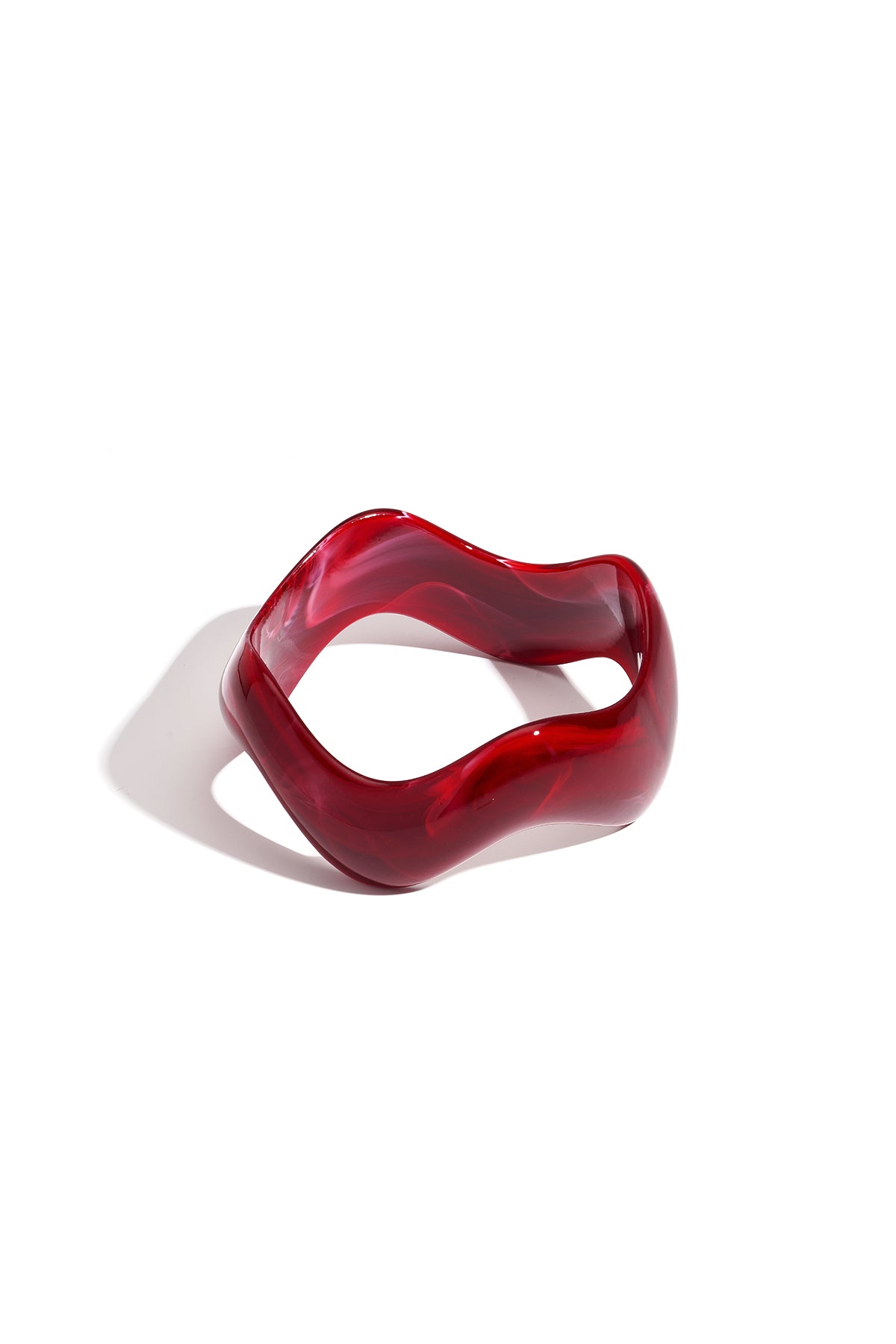 Braccialetti in acrilico di forma irregolare, casual, quotidiani, semplici, gioielli da donna