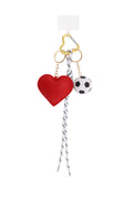 Ciondolo da borsa "Amore per il calcio"