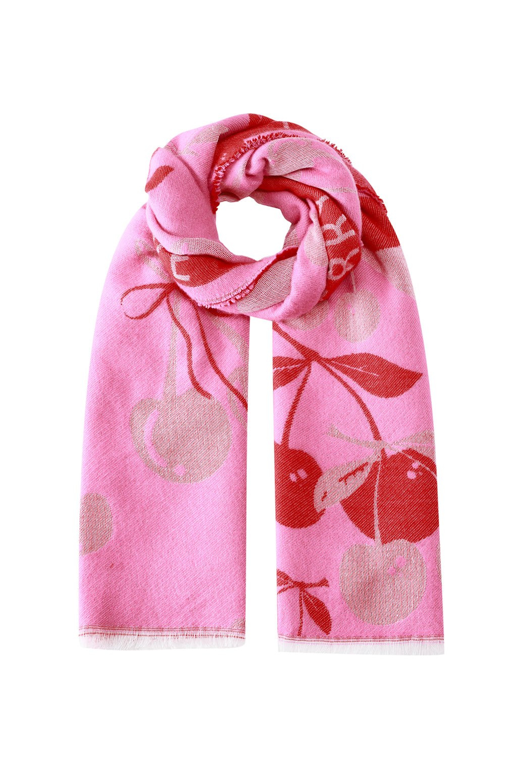 Sciarpe invernali ciliegia Casual Acrilico Accessori quotidiani