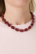 Collane di perline acriliche perline casual quotidiane-13mm*18.4mm