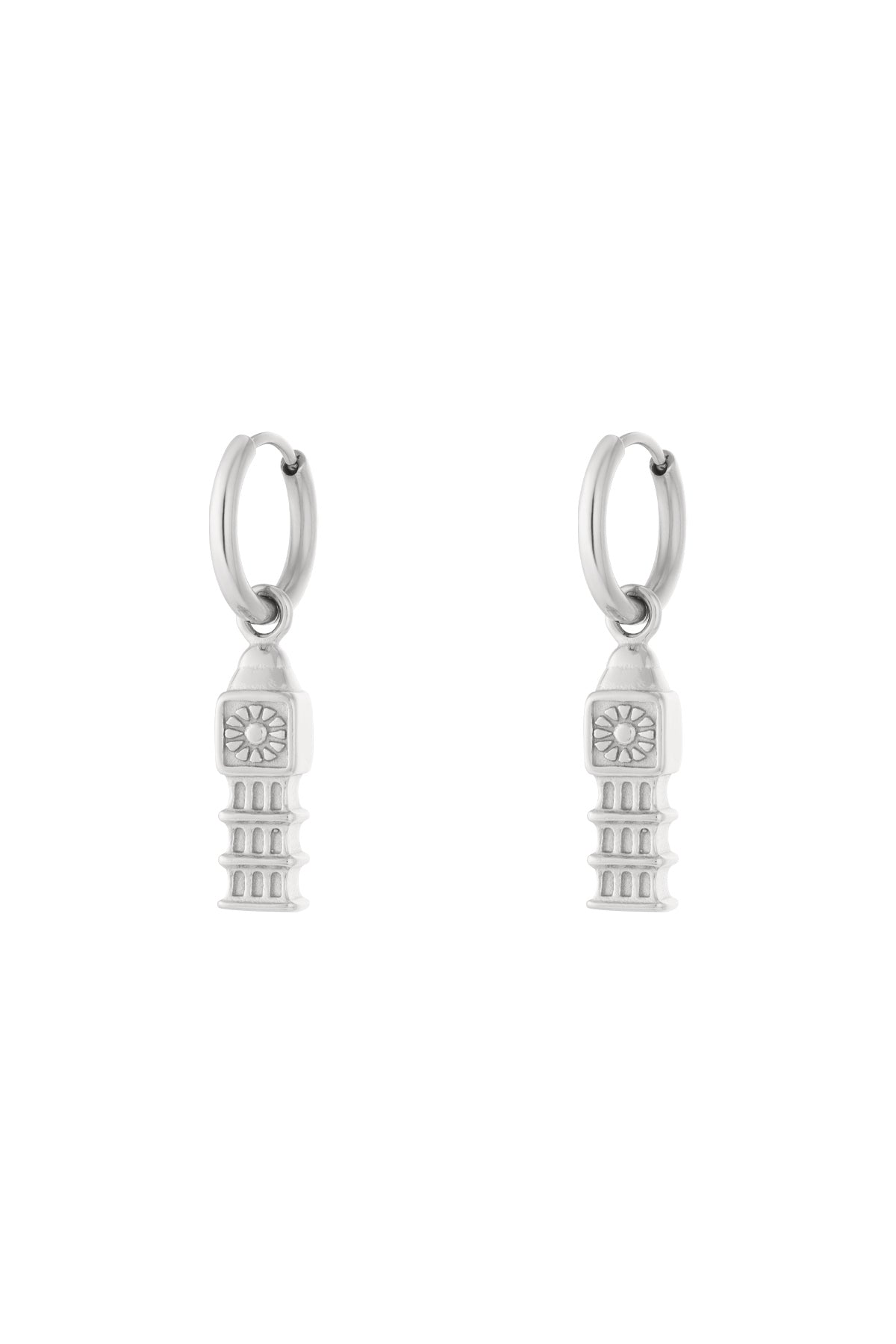 Orecchini pendenti in acciaio inossidabile, stile cartone animato, casual, quotidiani, semplici, gioielli da donna