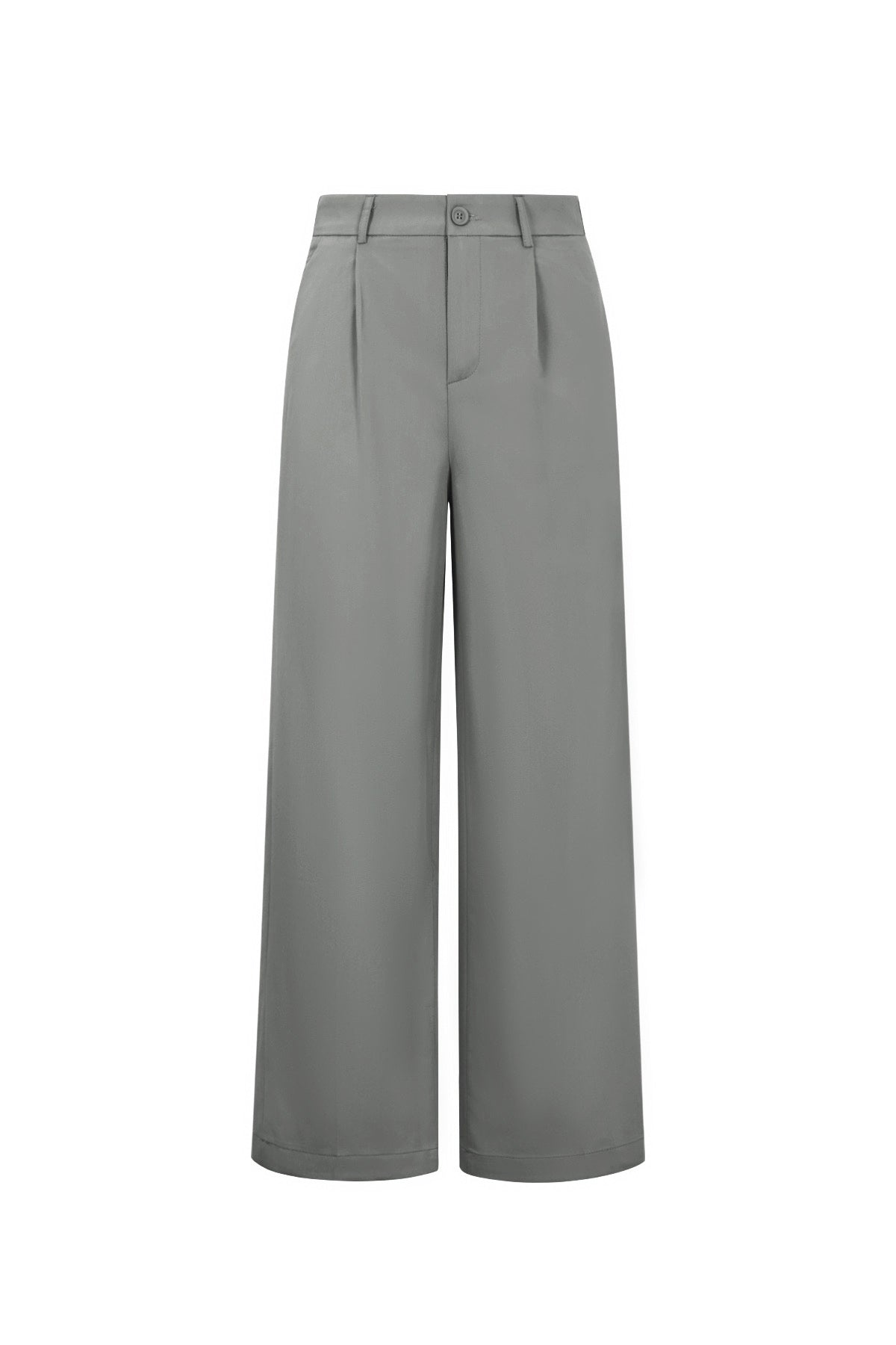Tessuto Fibra di Poliestere Donna Pantalone Dritto Casual Autunno/Inverno
