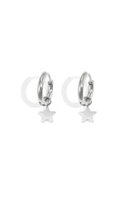 Orecchini Stella Silver Color Stainless Steel
