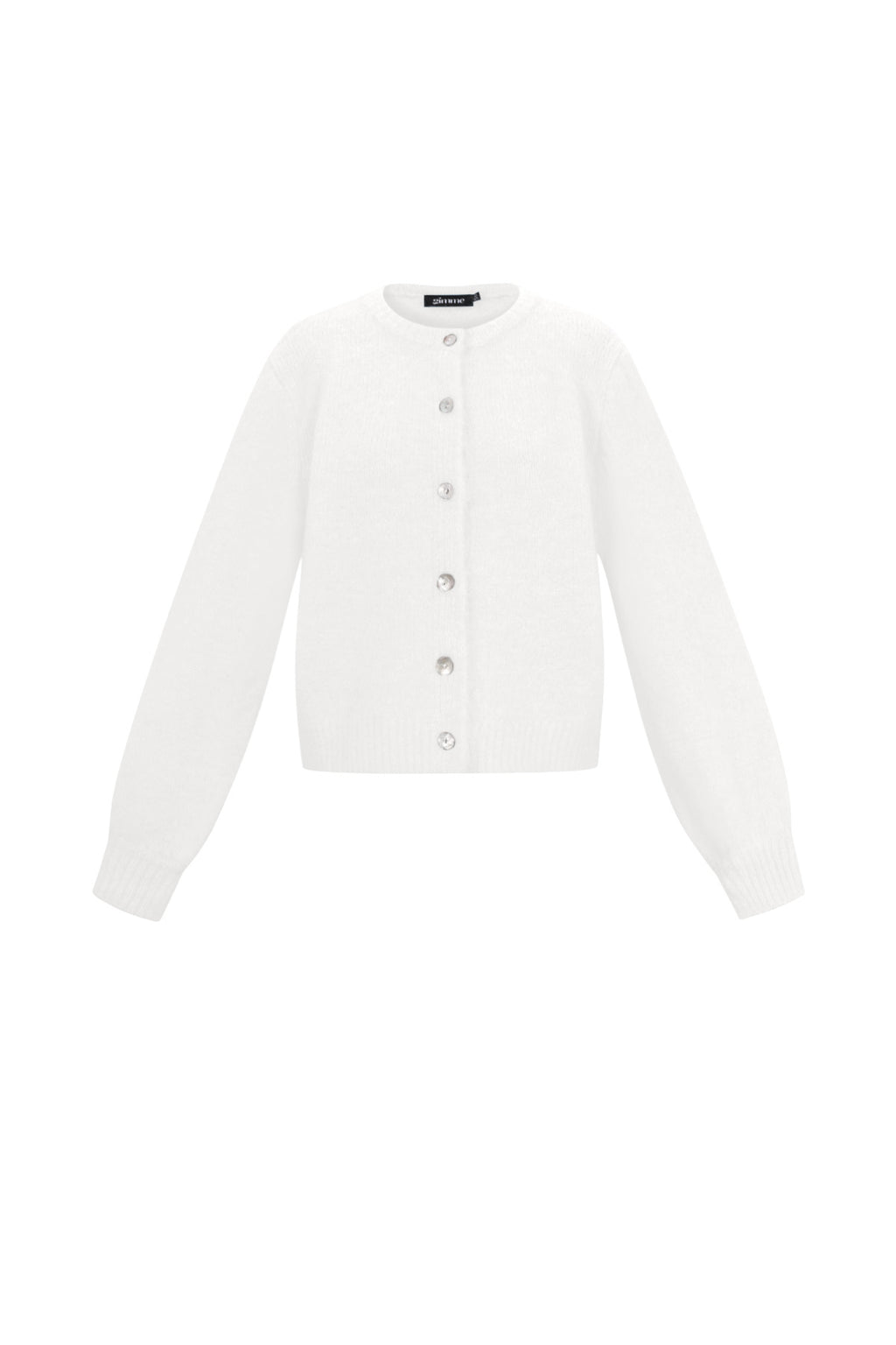 Cardigan Donna Intrecciato Fibra di Poliestere Casual Colore Puro Autunno/Inverno