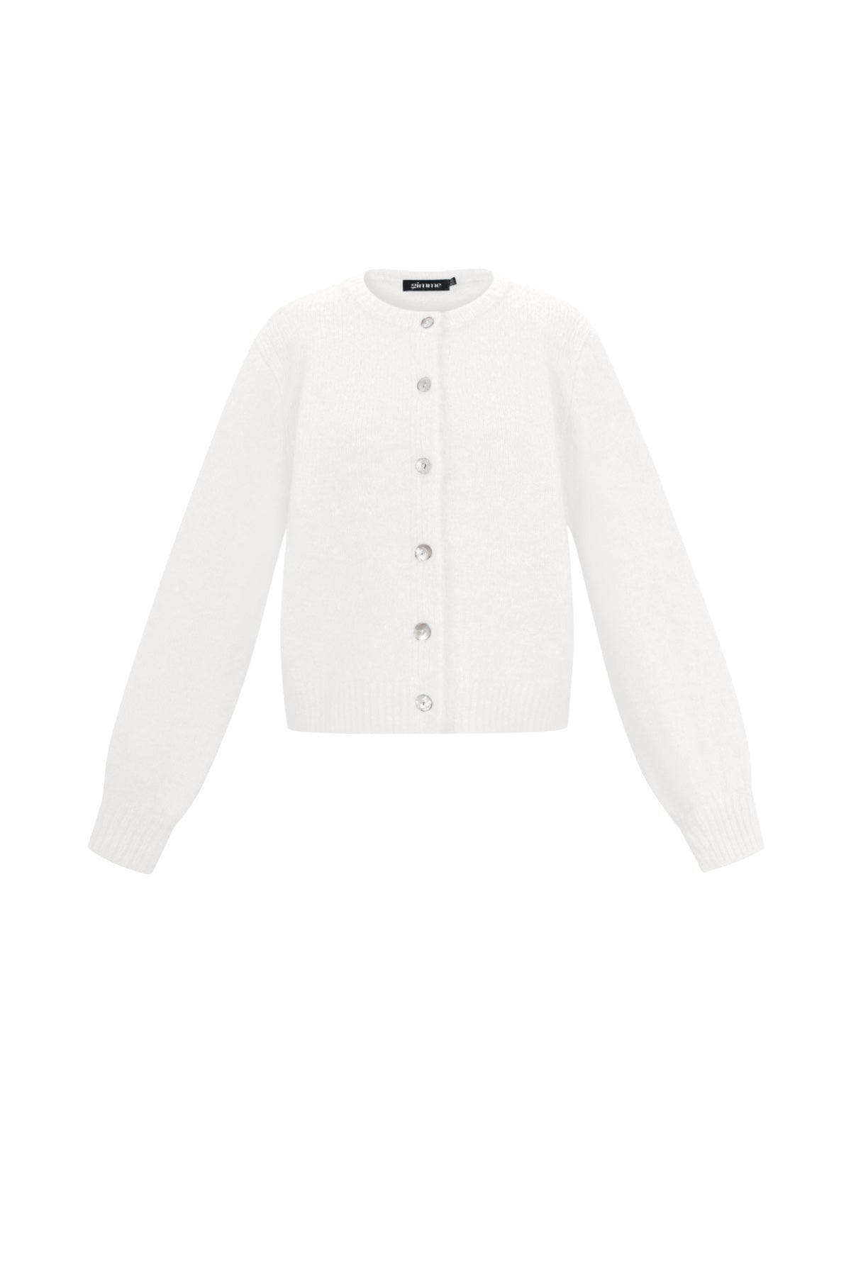 Cardigan Donna Intrecciato Fibra di Poliestere Casual Colore Puro Autunno/Inverno