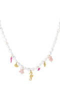 Collane con perline di perle finte, stile tartaruga, casual, per vacanze/spiaggia, semplici, da donna