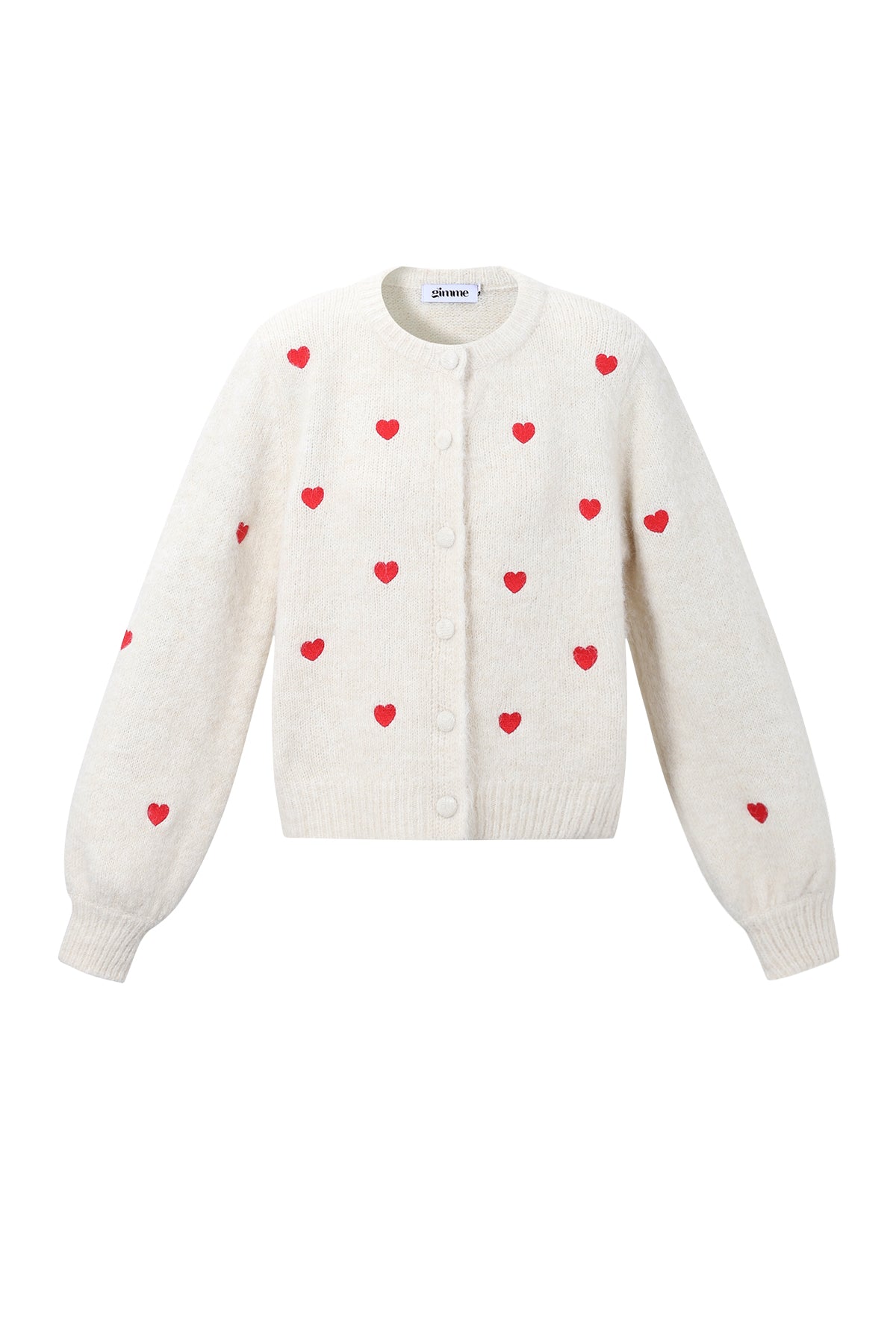 Cardigan a cuore
