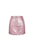 Gonna Mini in PU Sexy Colore Puro Primavera/Estate