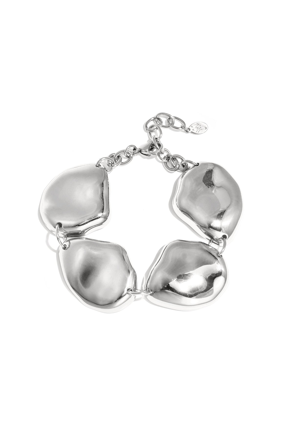 Collana con perle rustiche asimmetriche
