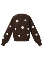 Maglione a pois