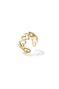 anello dell'amore intrecciato