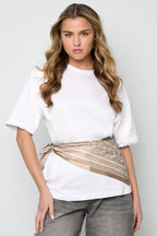 Sciarpe estive a pois, casual, in poliestere, accessori quotidiani