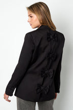 Poliestere Abito da Donna Taglio Elegante Dettaglio Fiocco