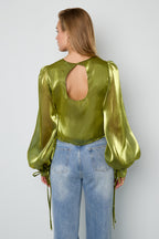 Camicetta Shimmer Pearl