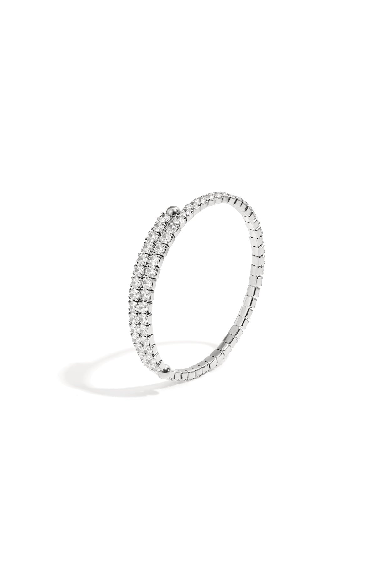 Braccialetti con polsino in acciaio inossidabile, serie casual e semplice, gioielli da donna