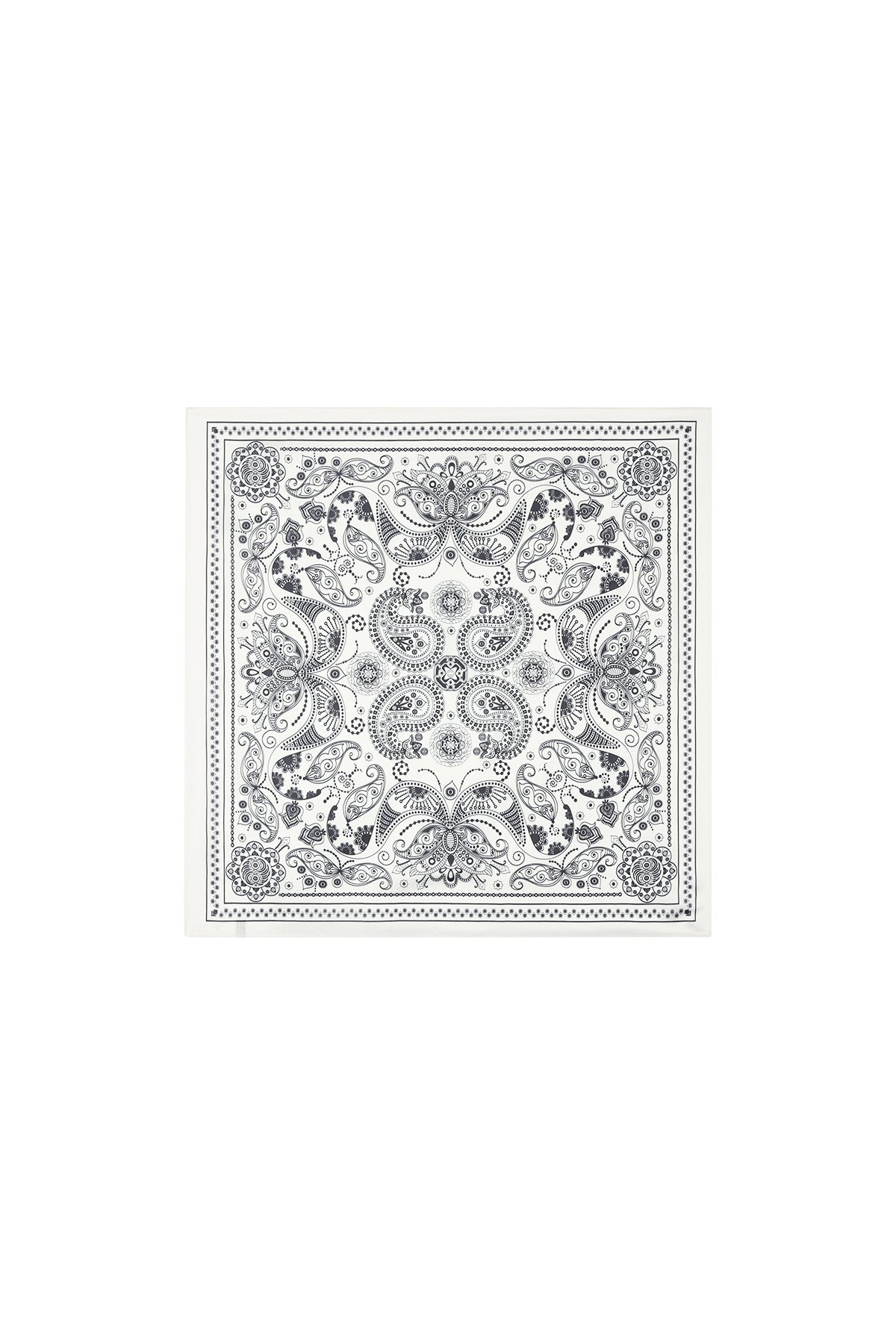 Sciarpe estive con motivo paisley, classiche in poliestere, accessori per tutti i giorni.