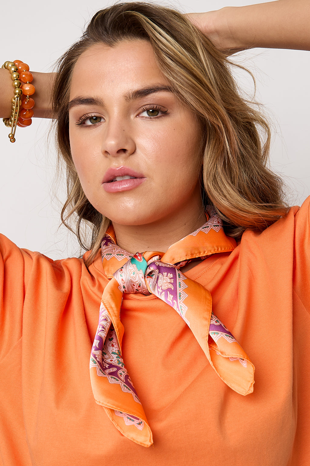 Sciarpe estive Fiore Casual Poliestere Quotidiano Accessori