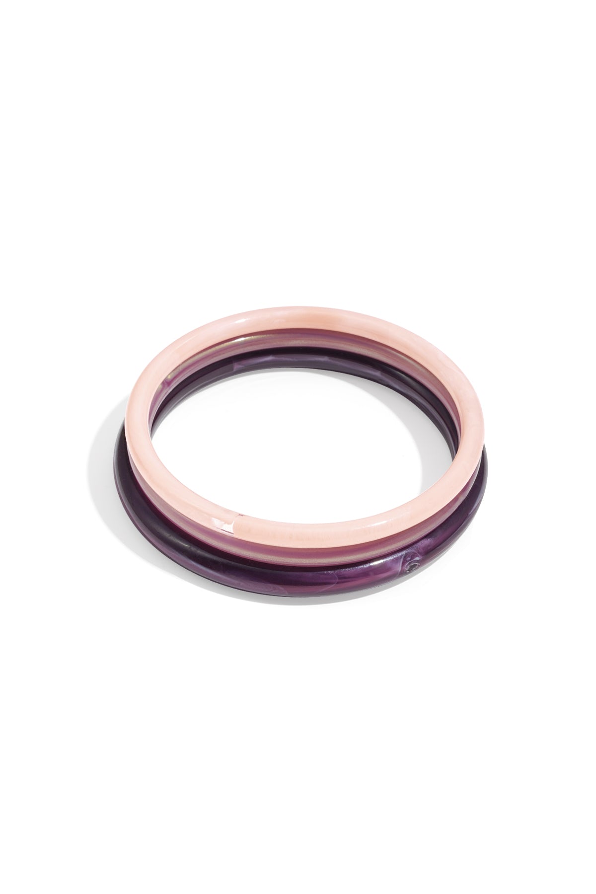 Braccialetti in acrilico tinta unita casual quotidiani semplici serie gioielli da donna