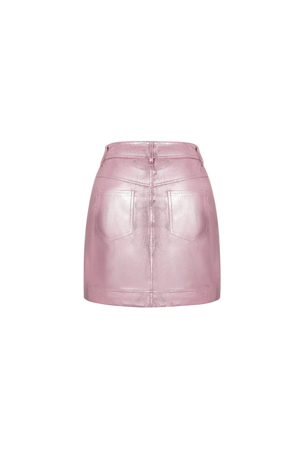 Gonna Mini in PU Sexy Colore Puro Primavera/Estate