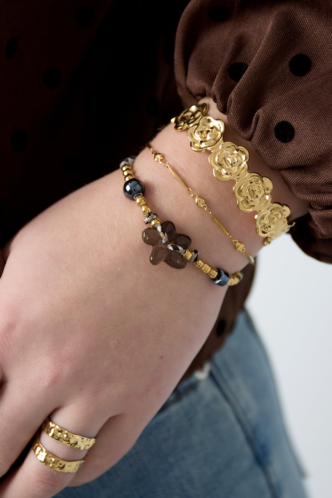 Braccialetti a catena Catena Casual Quotidiano Semplice Serie Gioielli da donna