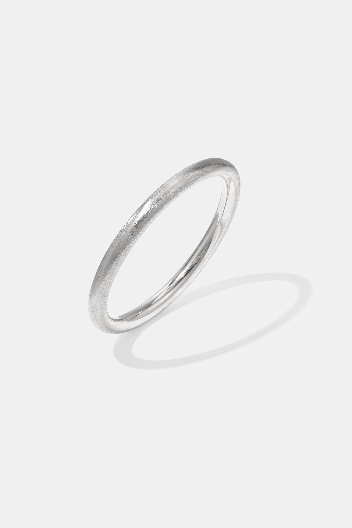 Bracciale con effetto spazzolato - 7 mm