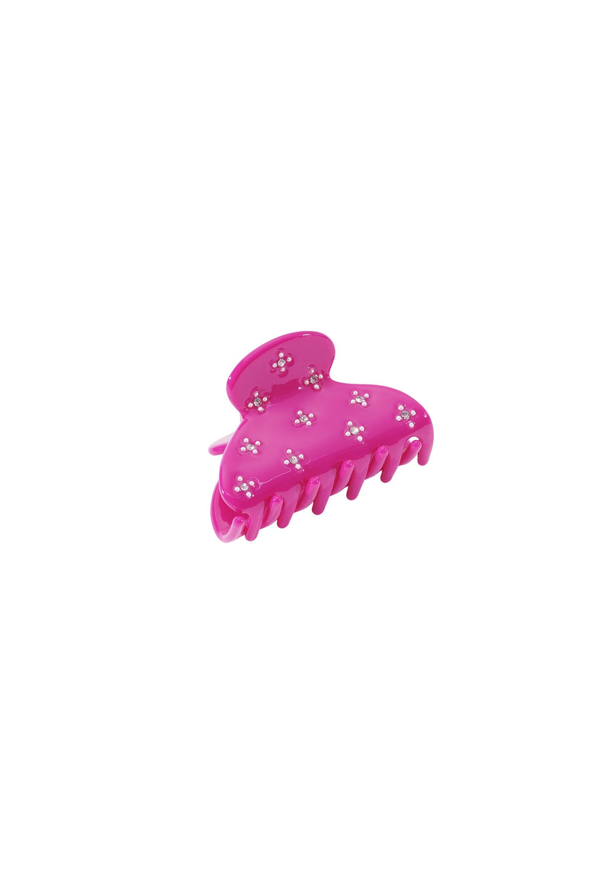 Mini molletta per capelli con glitter
