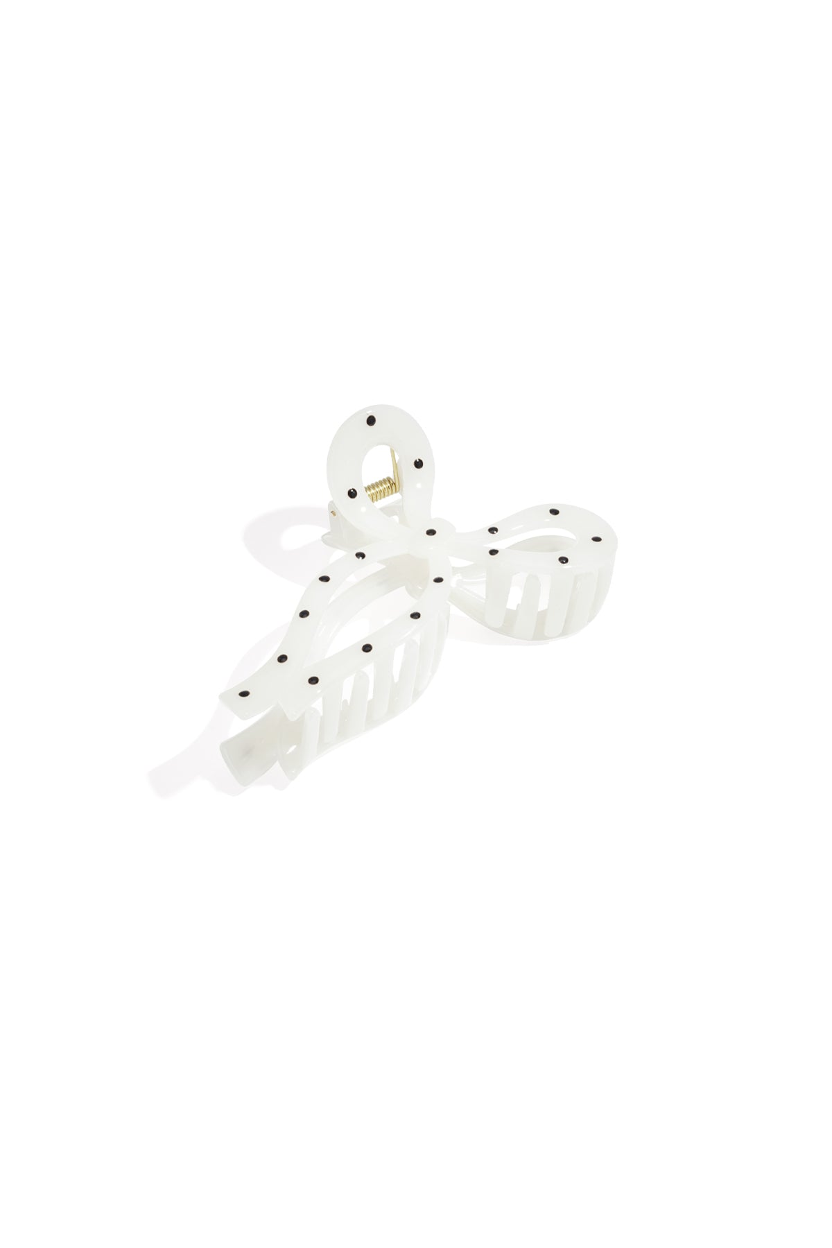 Fermagli per capelli a pois, accessori quotidiani in plastica