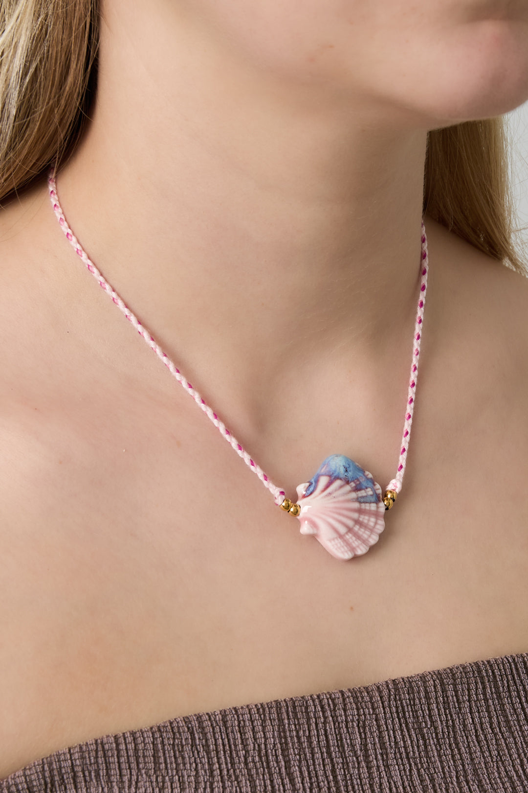 Collane con ciondolo in poliestere Tartaruga Casual Vacanza/Spiaggia Serie semplice Gioielli da donna