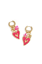 Orecchini pendenti in acciaio inossidabile a forma di cuore, dolce San Valentino, serie romantica, gioielli da donna