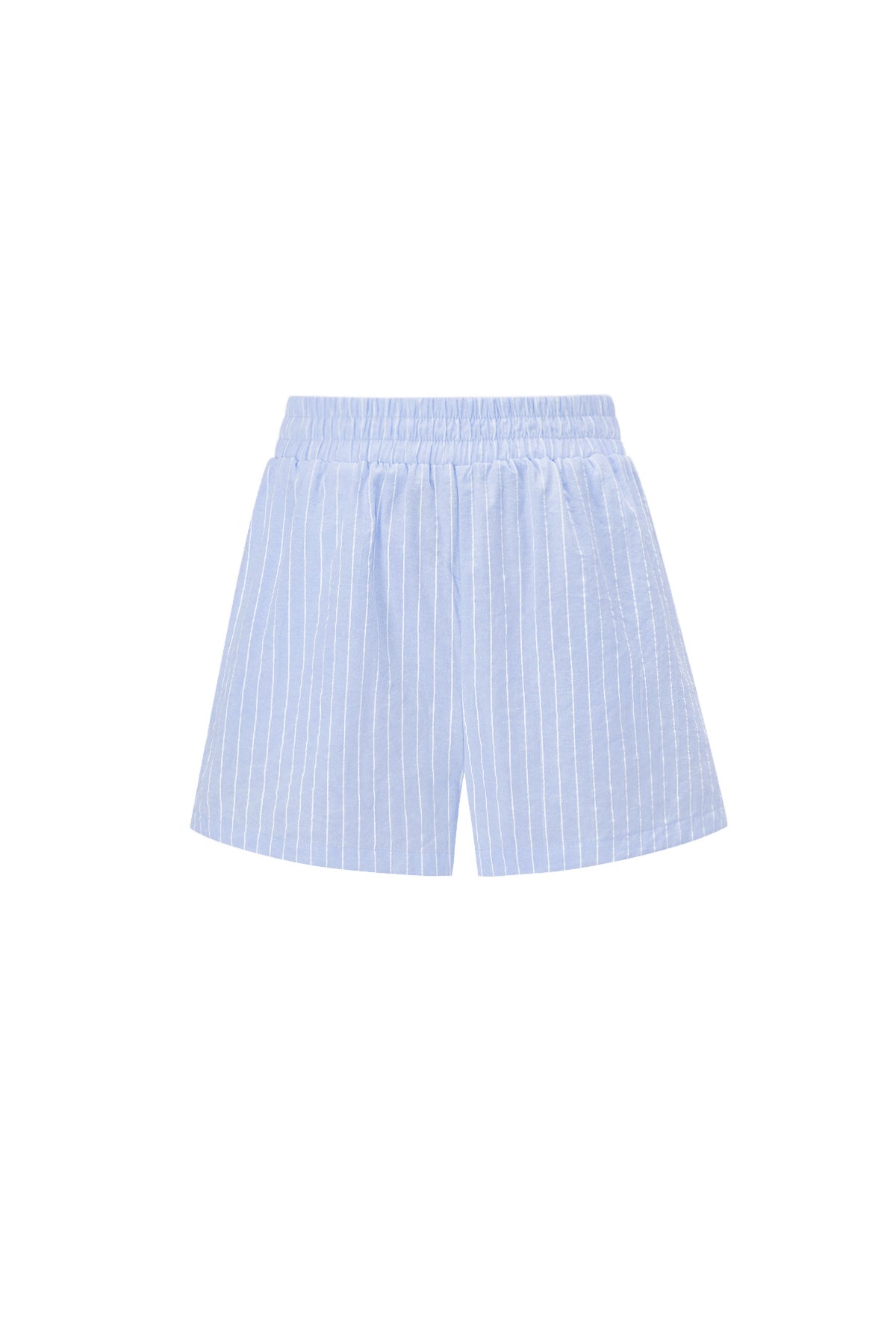 Cotton Woven Shorts Donna Casual Stripes