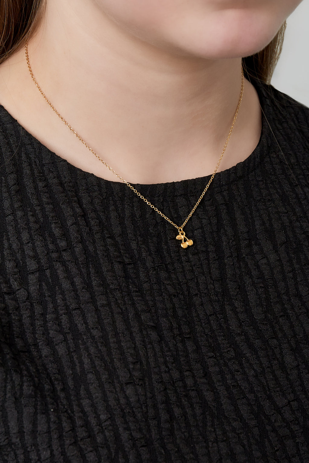 collana di ciliegie