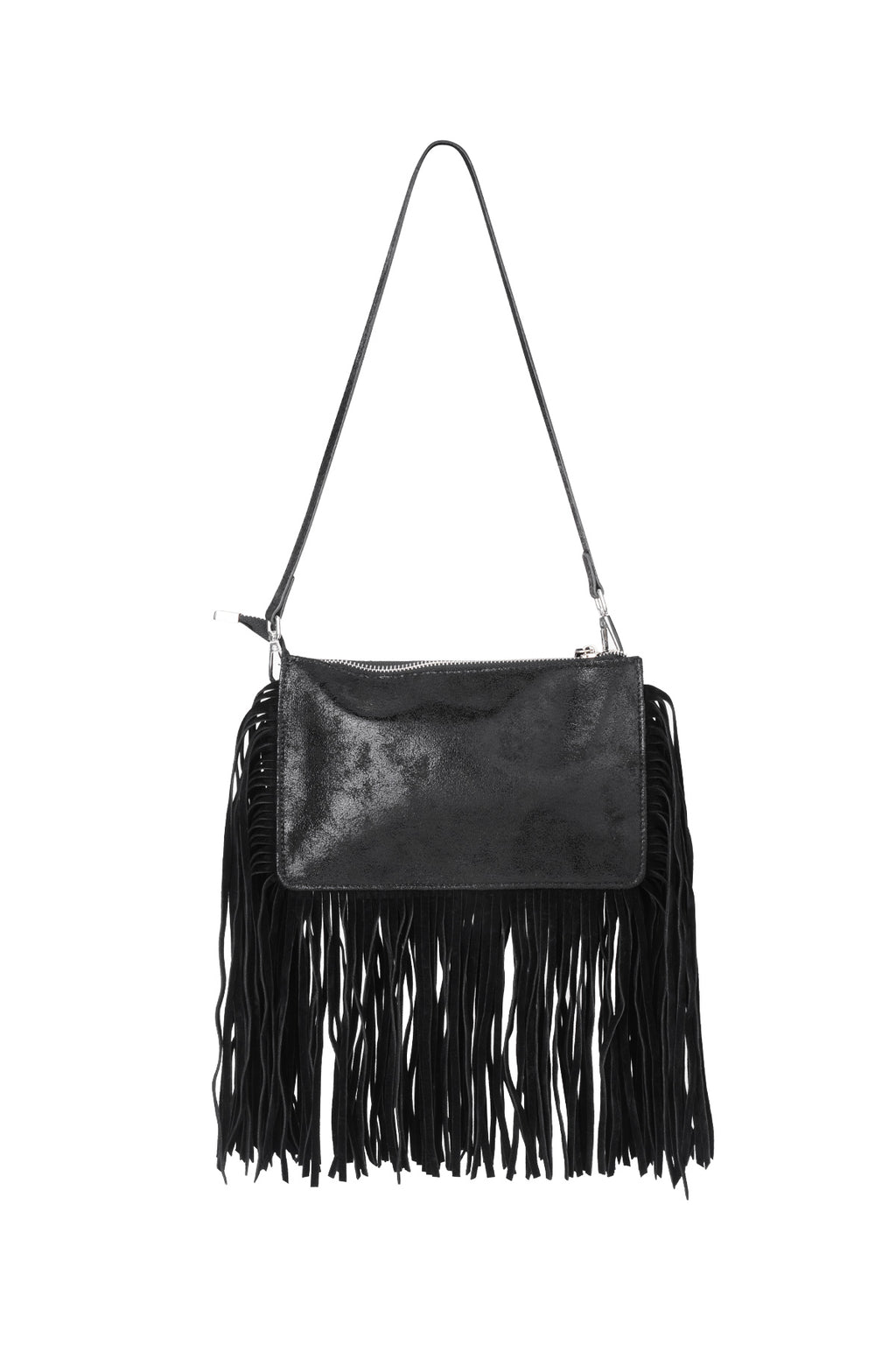 Borse a tracolla con nappa punk in poliestere, accessori quotidiani
