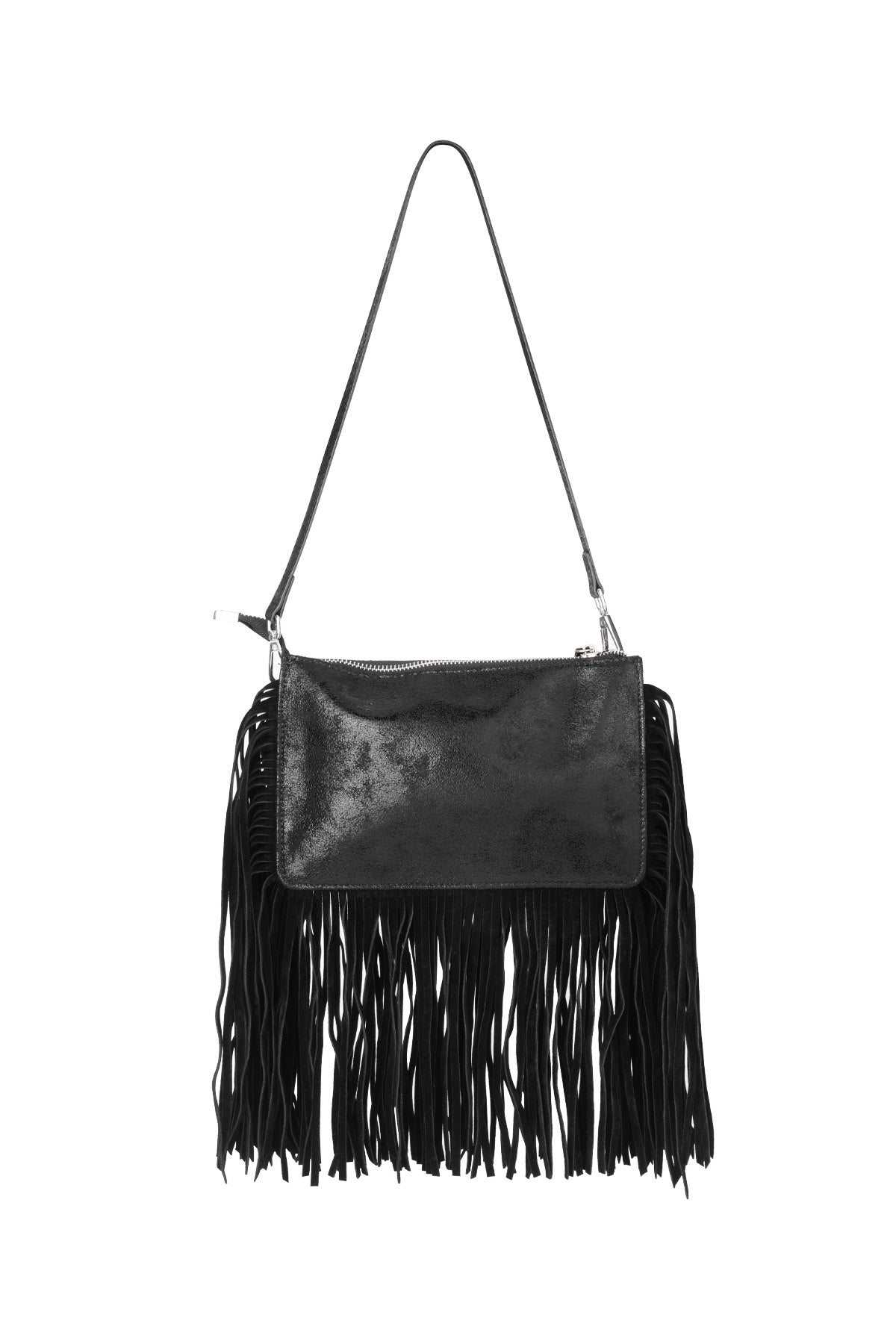 Borse a tracolla con nappa punk in poliestere, accessori quotidiani