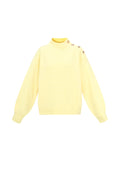 Maglione Donna in Fibra di Poliestere Intrecciata Stile Casual Colore Puro
