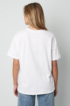 Cotton Maglietta Donna Casual Letters