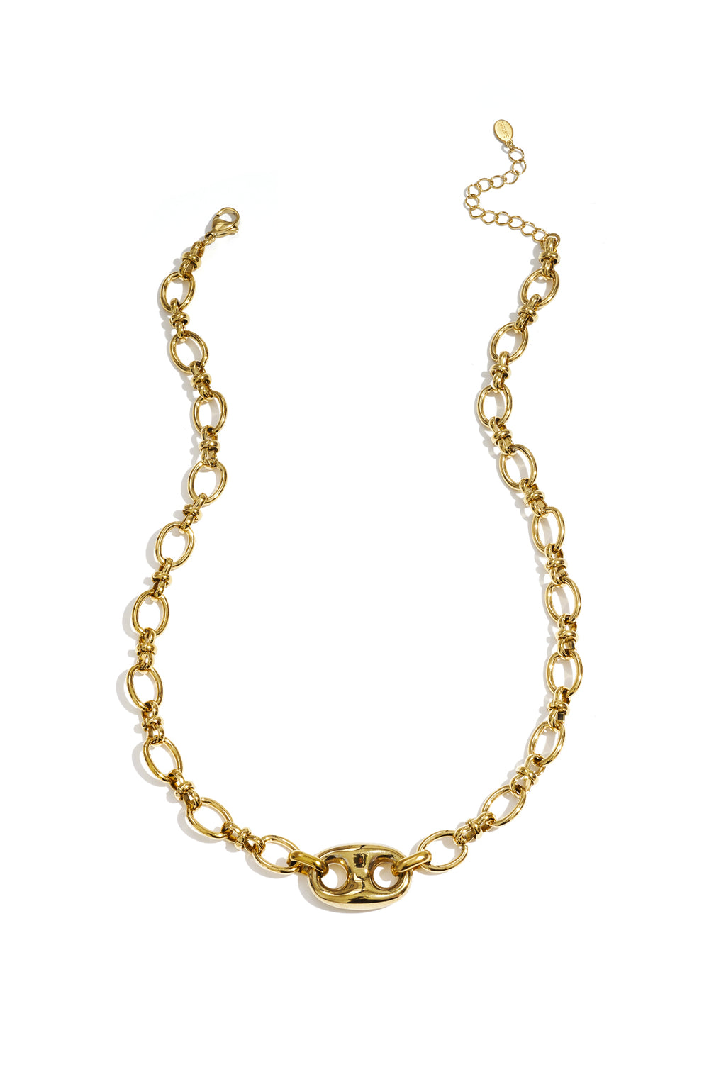 Collana con dettaglio bottone