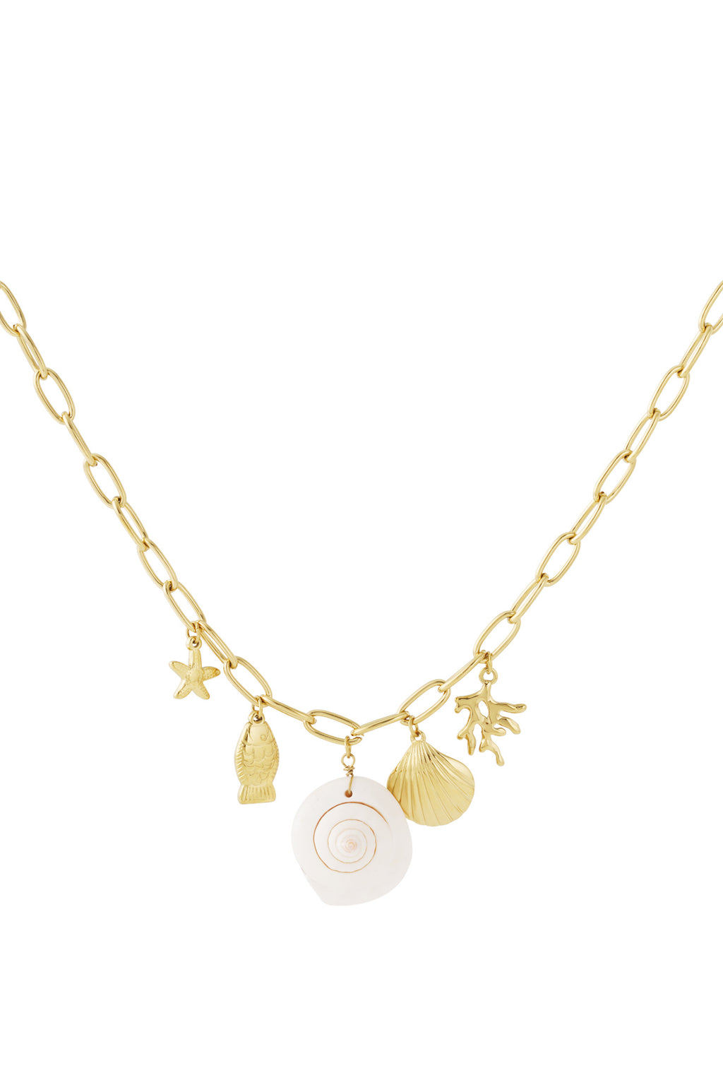 Collana con ciondoli da spiaggia