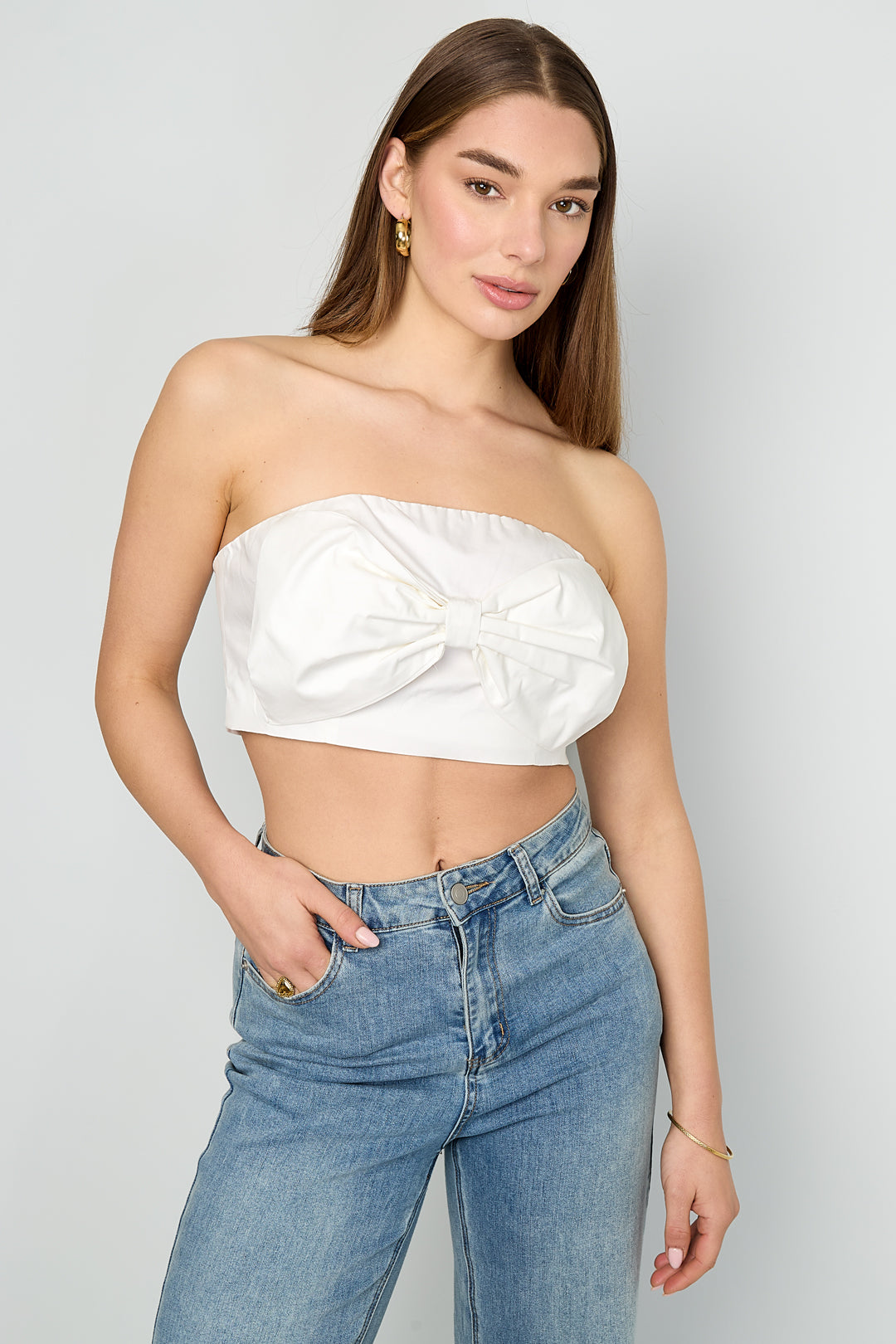 Top a fascia con fiocco