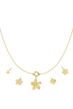 Collana fai da te con fiori