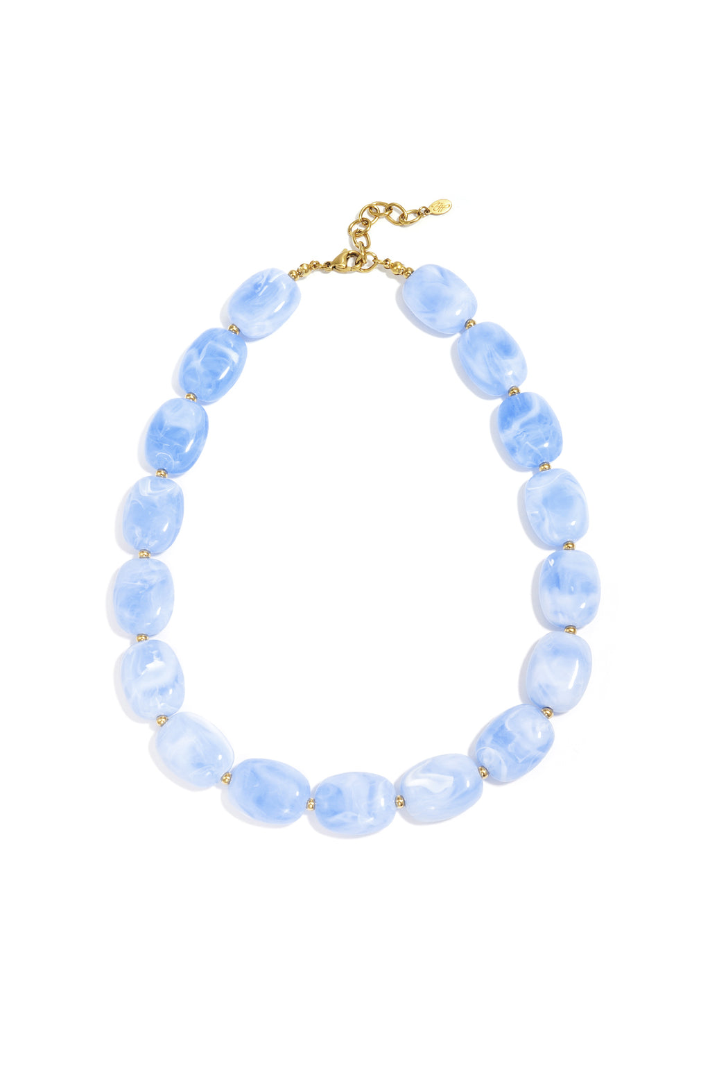 Collana con perle squoval