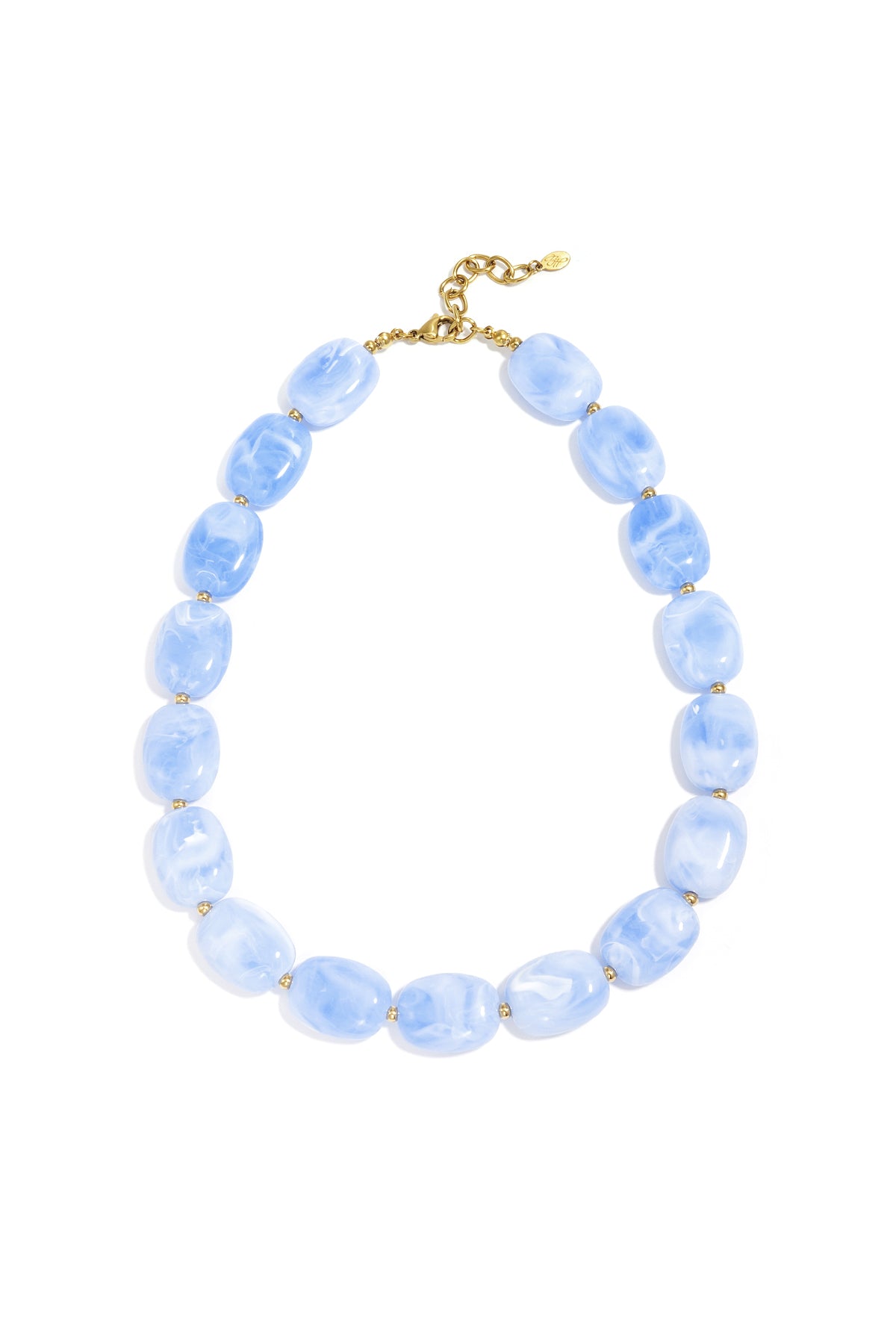 Collana con perle squoval