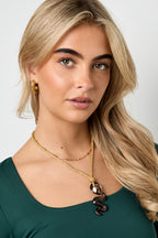 Collane con ciondolo in poliestere, stile serpente, casual, quotidiano, semplice, gioielli da donna