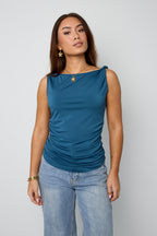 top drappeggiato