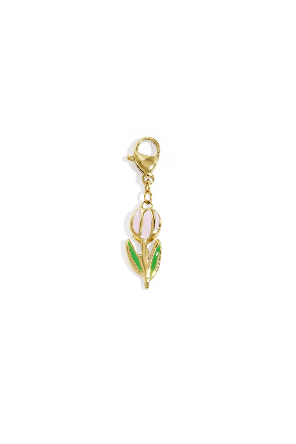 Ciondolo gioiello fiore tulipano fai da te