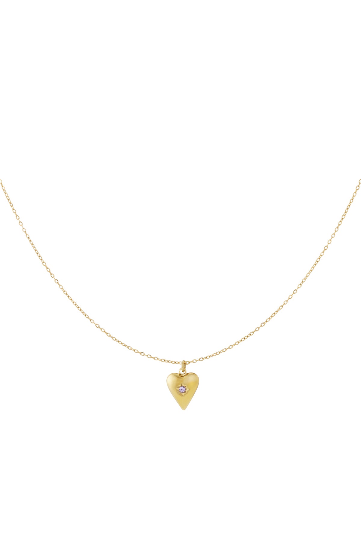Collana con pietra portafortuna