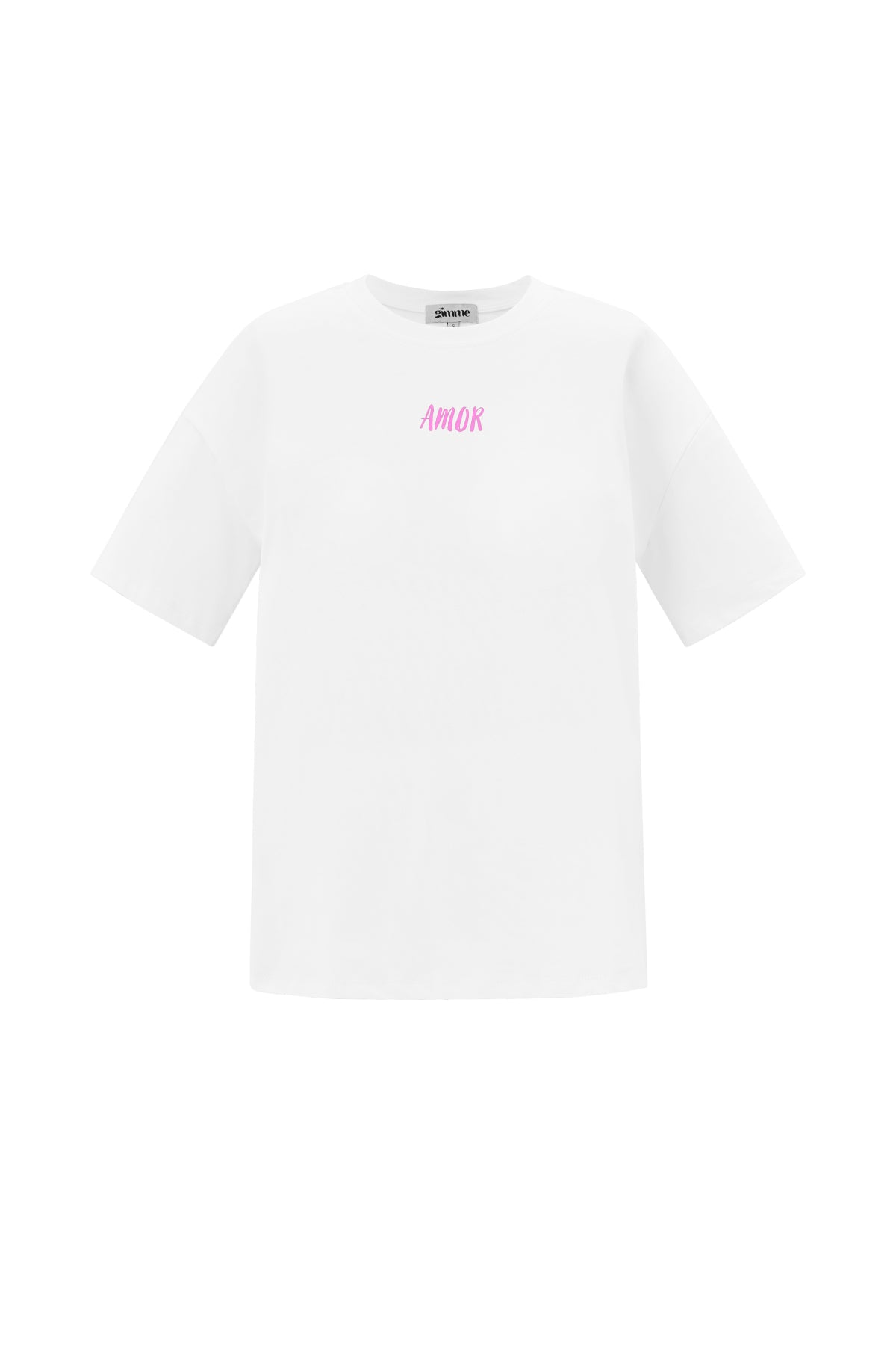 Cotone Maglia T-shirt Donna Casual Lettere