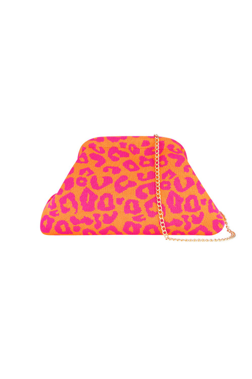 Borse da spiaggia con stampa leopardata, casual, in poliestere, accessori quotidiani
