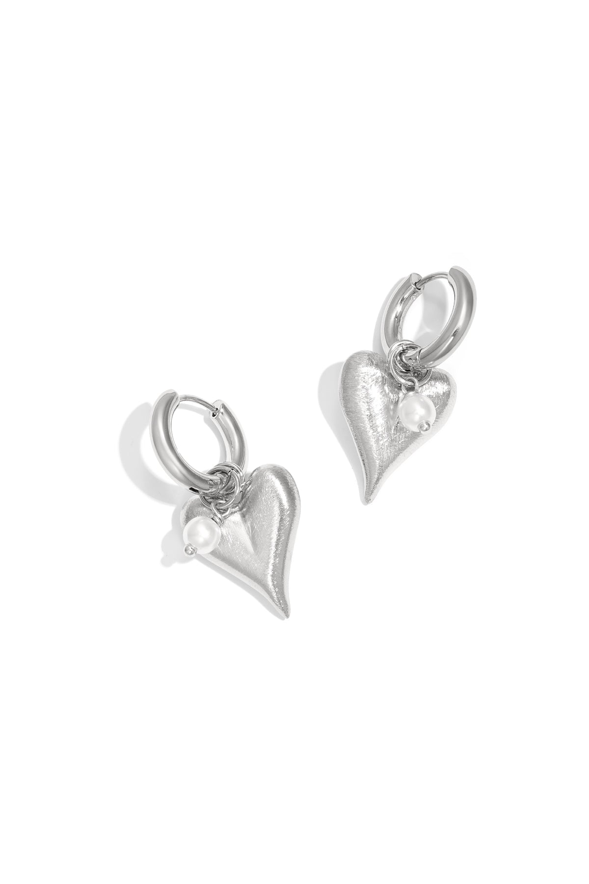 Orecchini pendenti a forma di cuore, casual, quotidiani, semplici, gioielli da donna