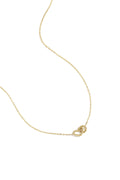 Collana con ciondolo a forma di cuore unito