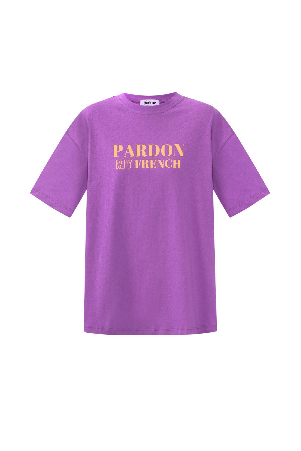 Cotton Maglietta Donna Casual Letters